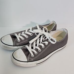 Converse Gray and White Women's Shoes